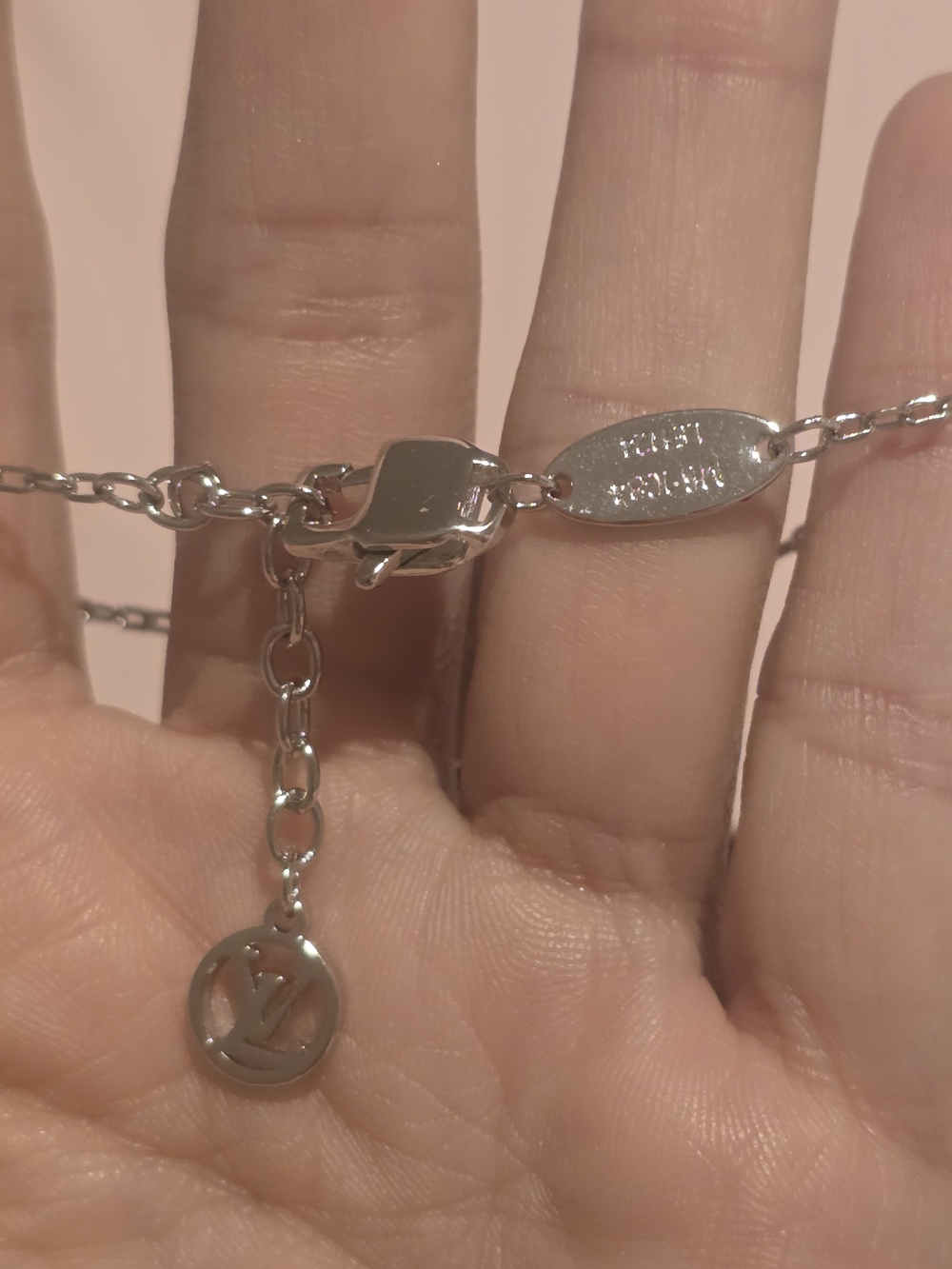 Louis Vuitton LV Crystal Monogram Flower Bracelet Silver Gold - Picture 7 of 10